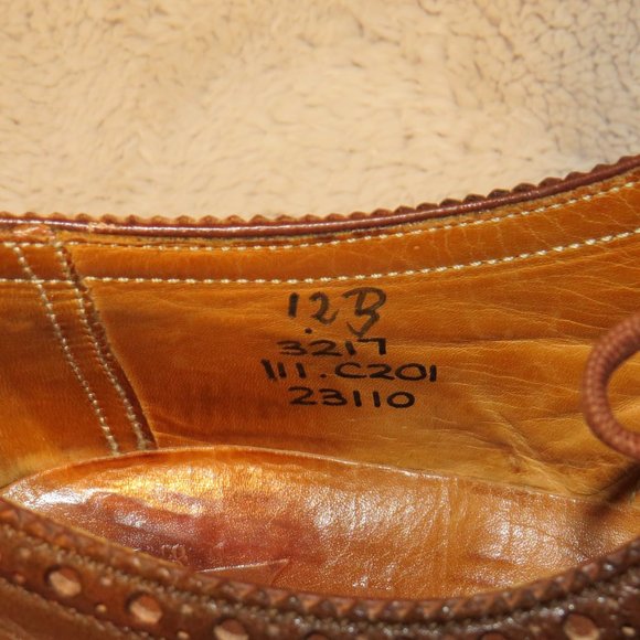 Edward Green for Paul Stuart Inverness Brown Brogues Wingtips 12B main image 8